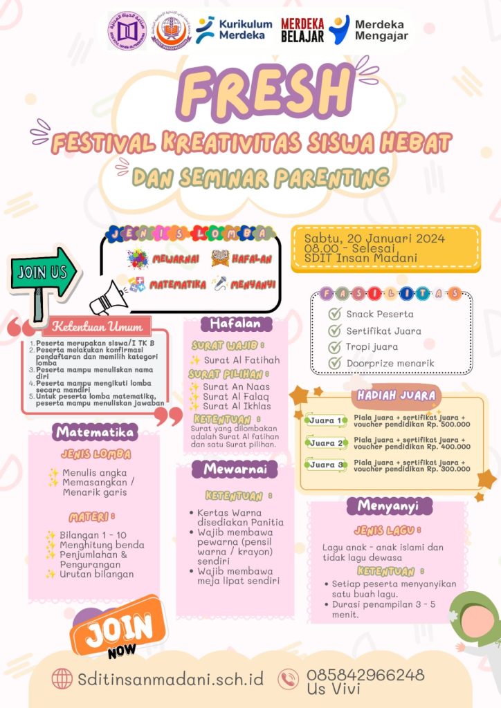 fresh festival anak sholih 2024